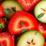 Strawberry Watermelon Cucumber Saladingredients