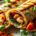 Tasty Grilled Chicken Wraps