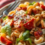 BBQ Chicken Ranch Pasta Salad