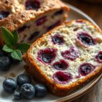 BLUEBERRY CREAM CHEESE BREAD