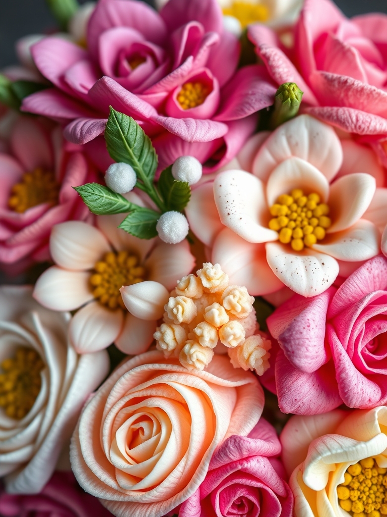 Cupcake Flower Bouquet: 7 Gorgeous Ideas to Create Edible Blooms 3 Cupcake Flower Bouquet ingredients