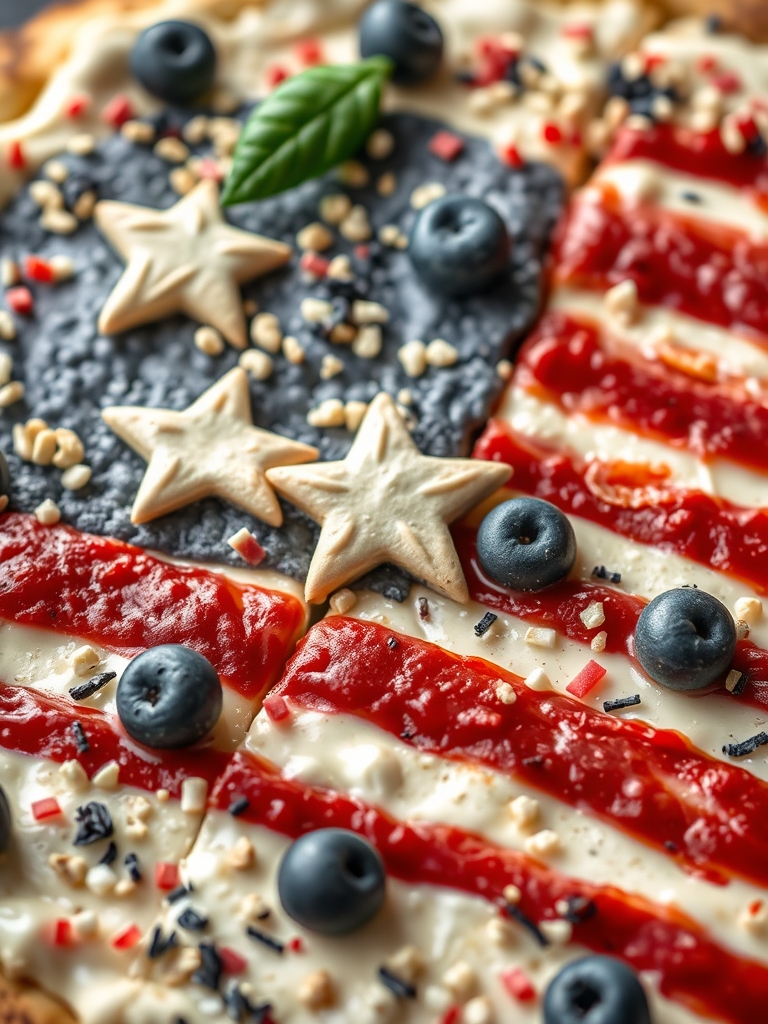 Easy July 4th Flag Patriotic Dessert Pizza Recipe: 5 Simple Steps to Wow Your Party 3 Easy July 4th Flag Patriotic Dessert Pizza Recipe ingredients