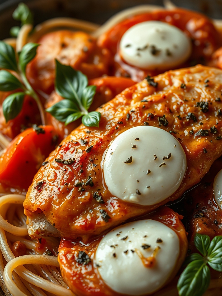 Garlic Tomato Chicken with Mozzarella: 5 Mouthwatering Ways to Make It 3 Garlic Tomato Chicken with Mozzarella ingredients