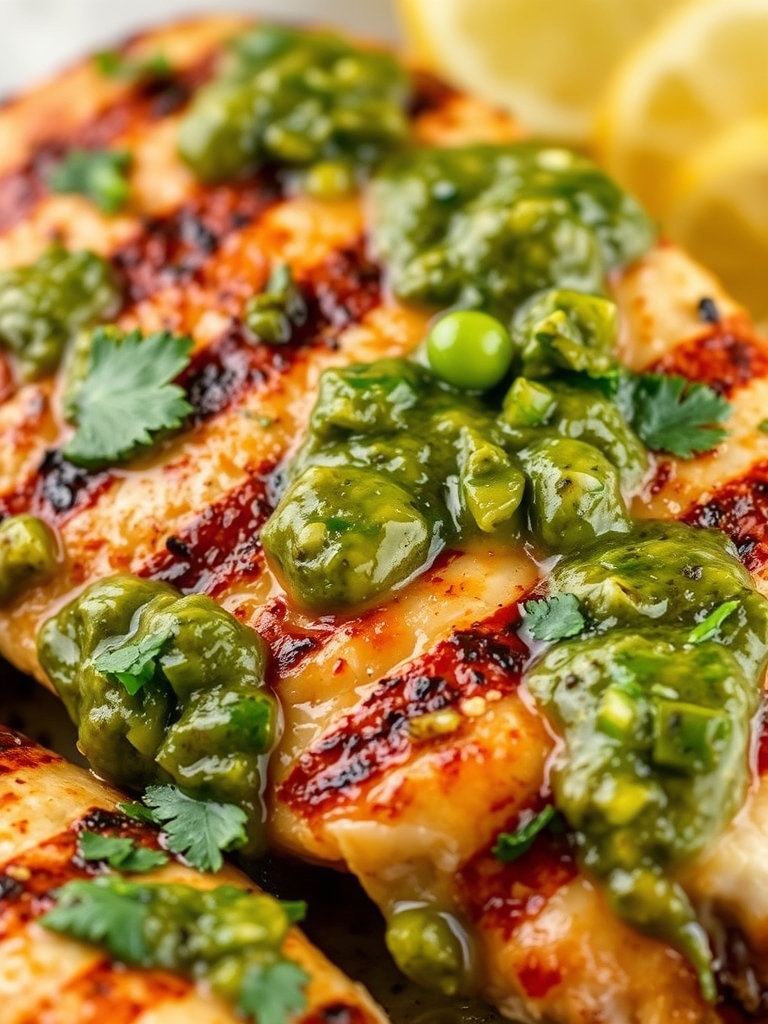 Grilled Salsa Verde Pepper Jack Chicken Recipe: 5 Easy Steps to Zesty Flavor 3 ingredients for Grilled Salsa Verde Pepper Jack Chicken including chicken, salsa verde, and cheese