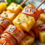 Hawaiian Ham and Pineapple Skewers
