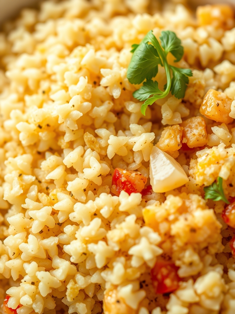a variety of ingredients for healthy food recipes including quinoa, vegetables, and an avocado