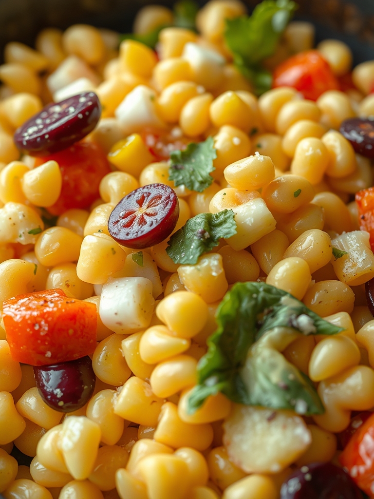 Healthy Street Corn Pasta Salad: 5 Reasons to Love This Fresh Recipe 3 Healthy Street Corn Pasta Salad ingredients 1