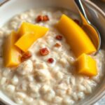 Mango Coconut Overnight Oats, Healthy Breakfast Recipes, Overnight Oats Recipe, Oatmeal Recipes