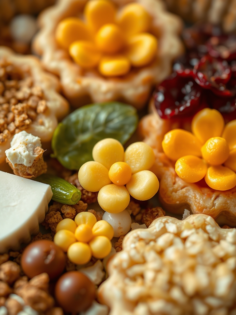Mini Flower Pies ingredients