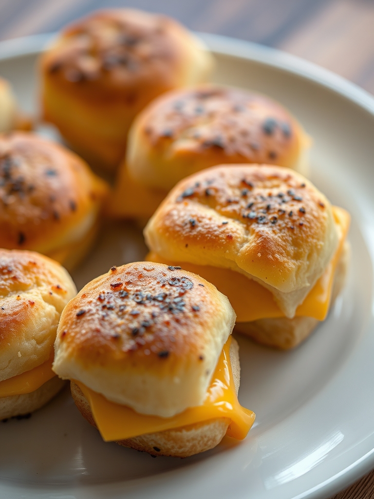 Mini Grilled Cheese Hawaiian Rolls