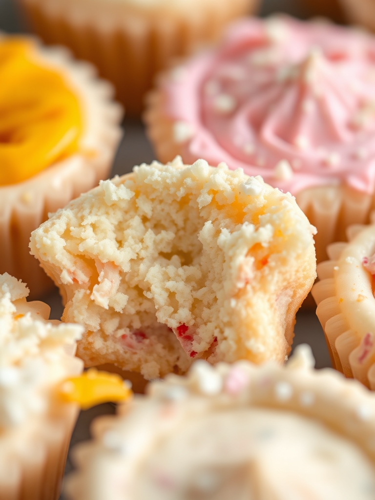 Mini Shortcake Cups: 7 Reasons You'll Love This Easy Dessert Recipe 3 Ingredients for Mini Shortcake Cups including butter, flour, strawberries, and whipped cream.
