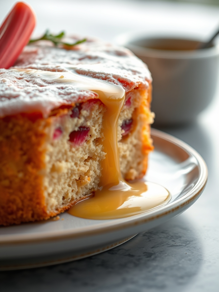 Moist Rhubarb Cake with Butter Sauce: 5 Reasons You'll Love This Easy Recipe 3 Moist Rhubarb Cake with Butter Sauce ingredients