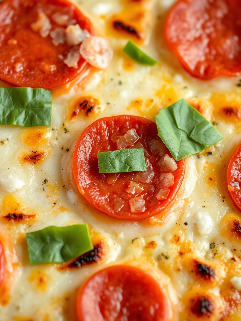 Pepperoni Pizza Quesadillas: 7 Ways to Make This Cheesy Recipe Fun 3 A collection of ingredients for Pepperoni Pizza Quesadillas including tortillas, cheese, pepperoni, and seasonings.