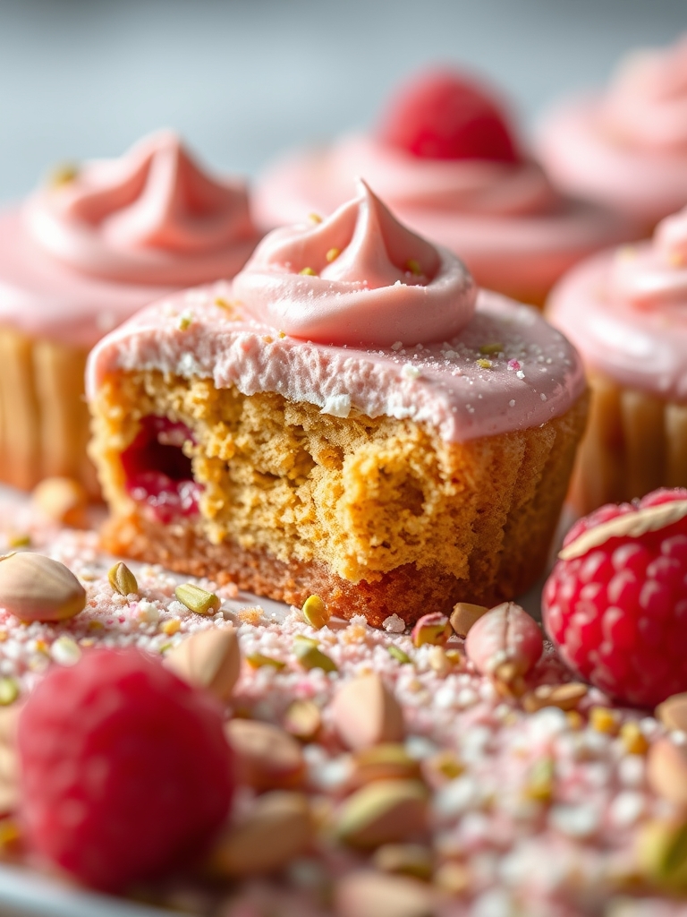 Raspberry Pistachio Mousse Cakes: 5 Tips for the Best Fluffy Layers 3 Raspberry Pistachio Mousse Cakes ingredients