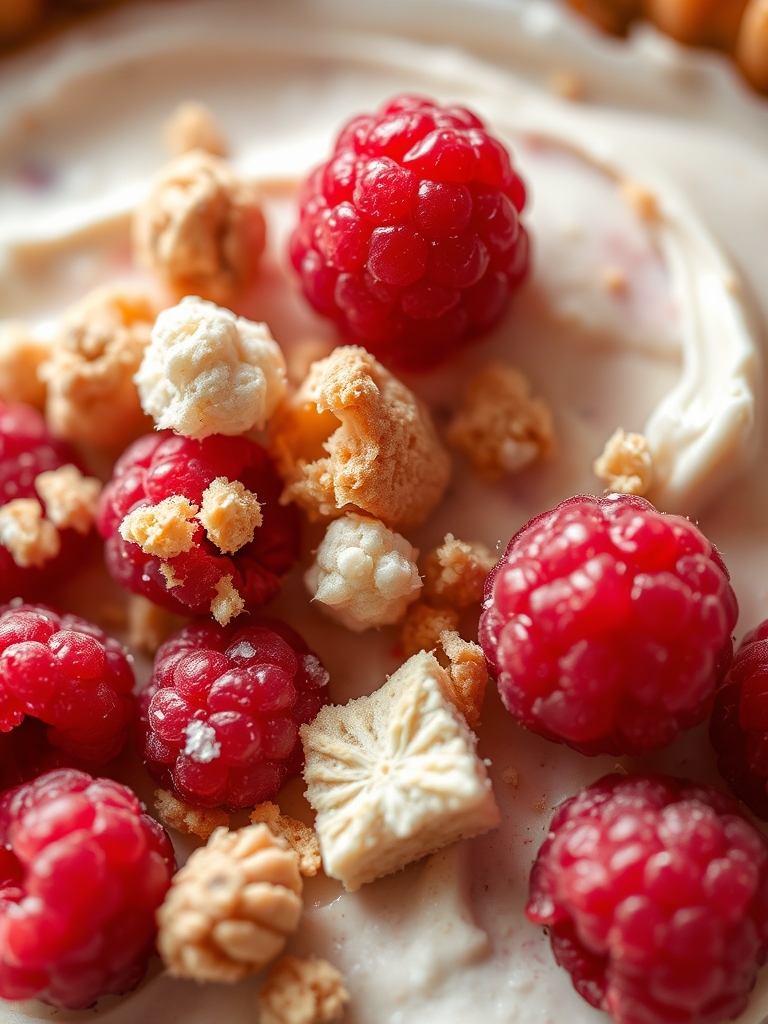Raspberry cheesecake no bake ingredients