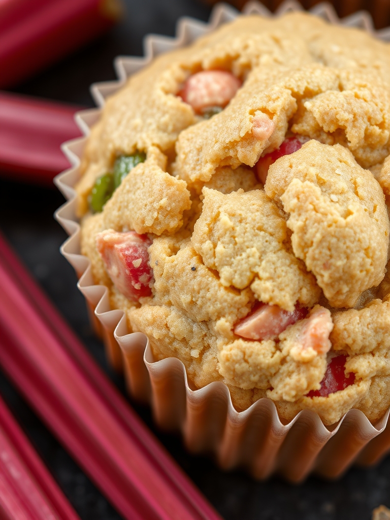 Rhubarb Sour Cream Muffins ingredients
