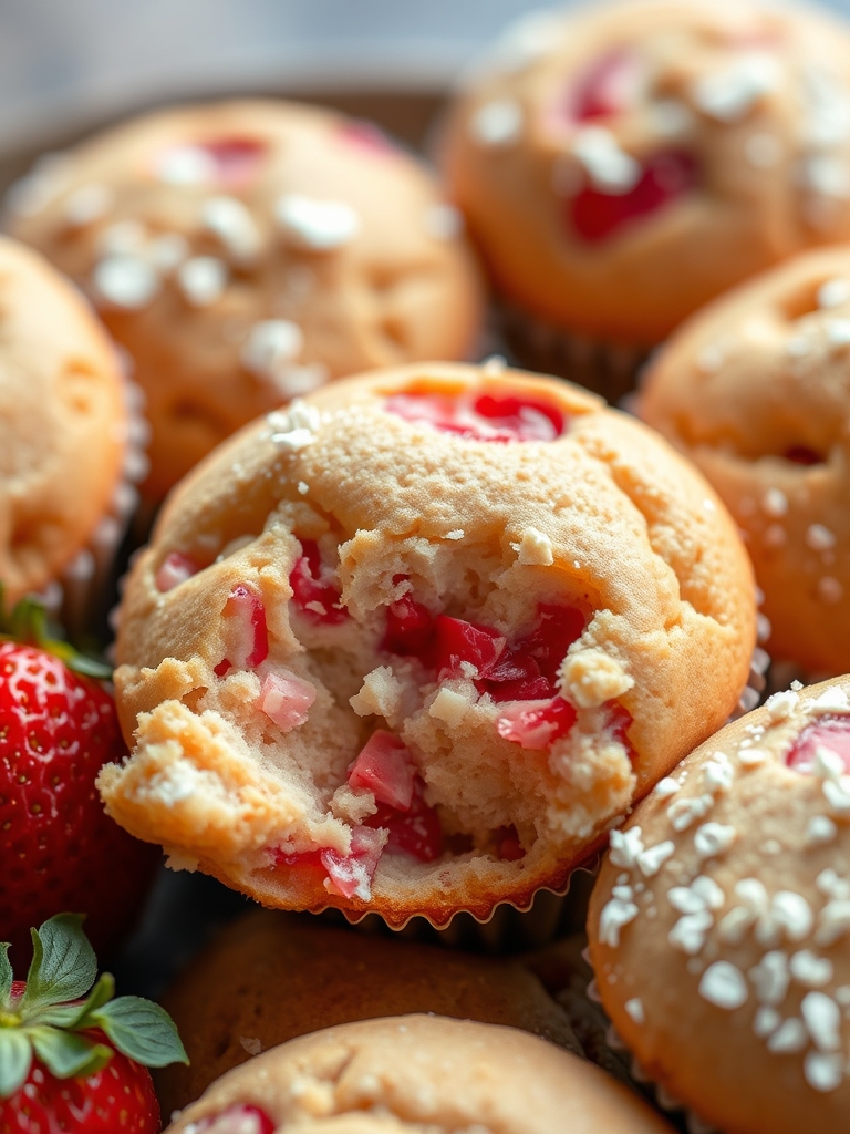 Strawberry Cream Cheese Muffins ingredients