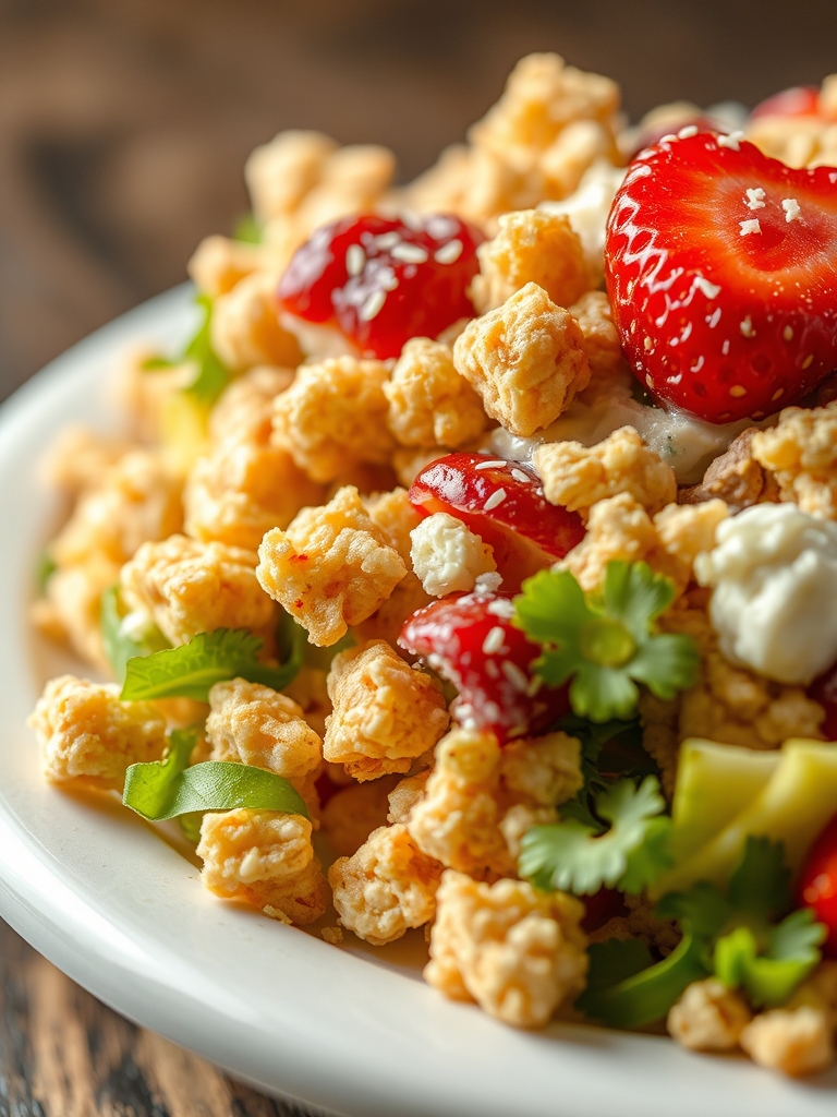 How to Make the Best Sweet & Savory Strawberry Crunch Salad: 5 Tips! 3 Sweet & Savory Strawberry Crunch Salad Ingredients