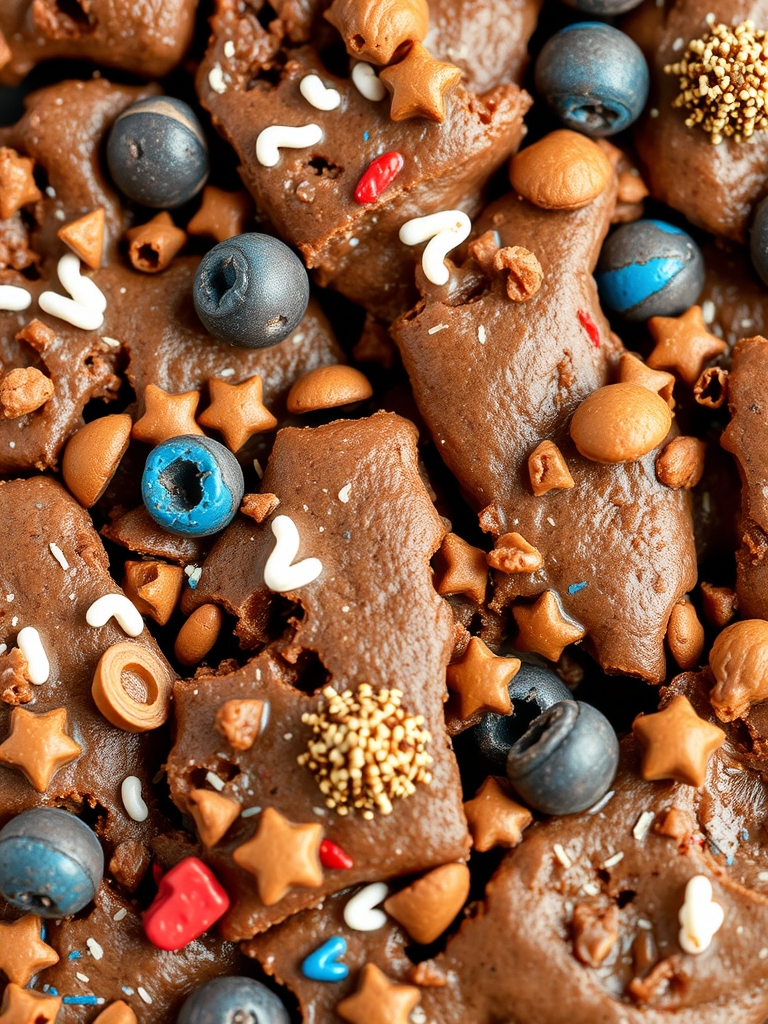 The Best 4th July Brownies EVER ingredients