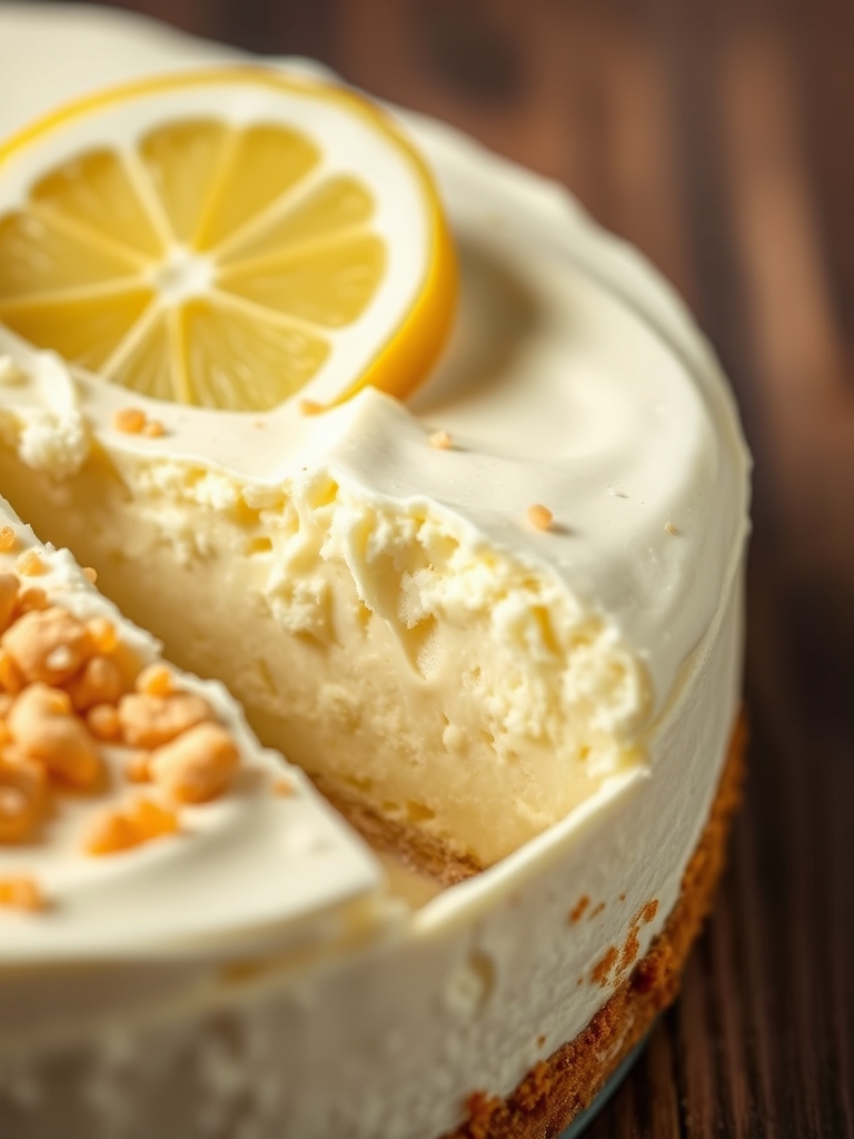 Ultimate Creamy Lemon Cheesecake ingredients